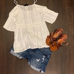 Top shop off the shoulder Top